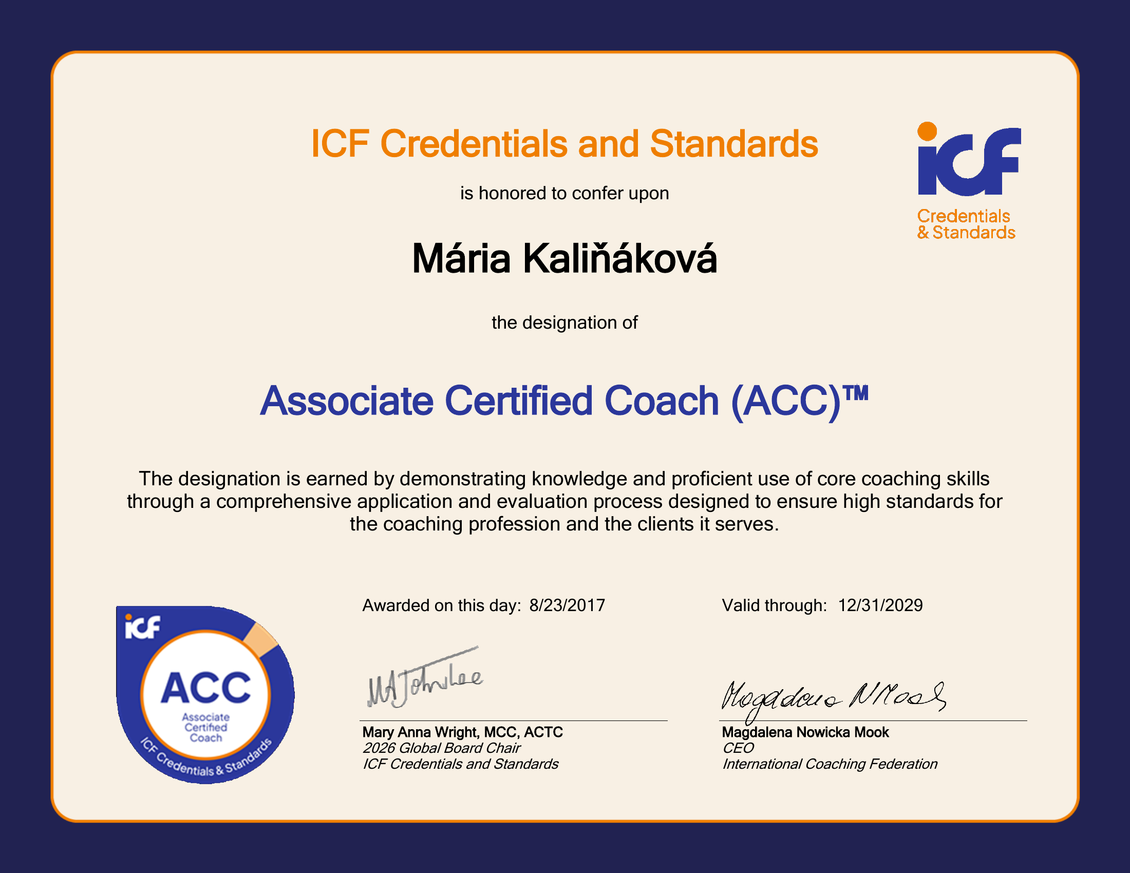 Certifikát